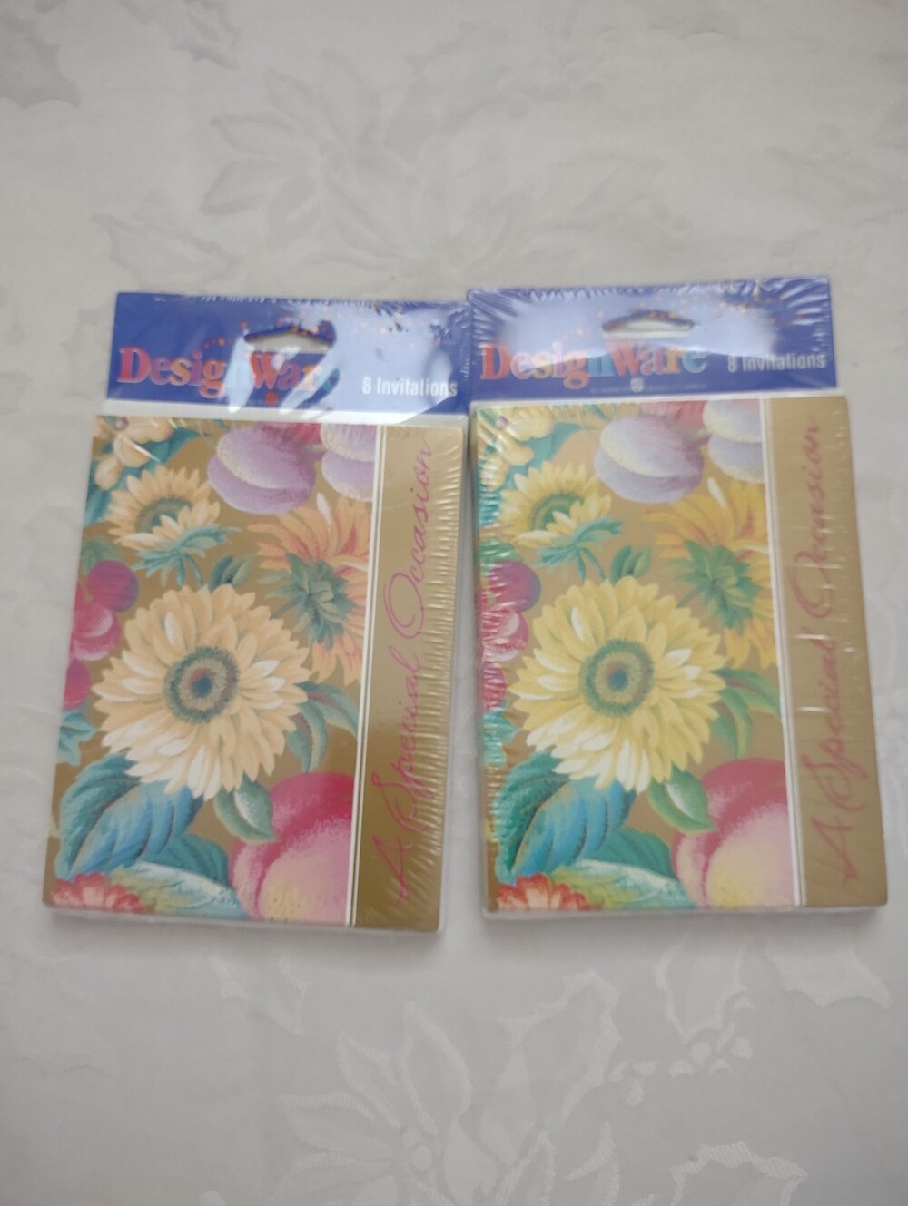 Flower Fruits Art Invitation Cards & Envelopes Special Occasion